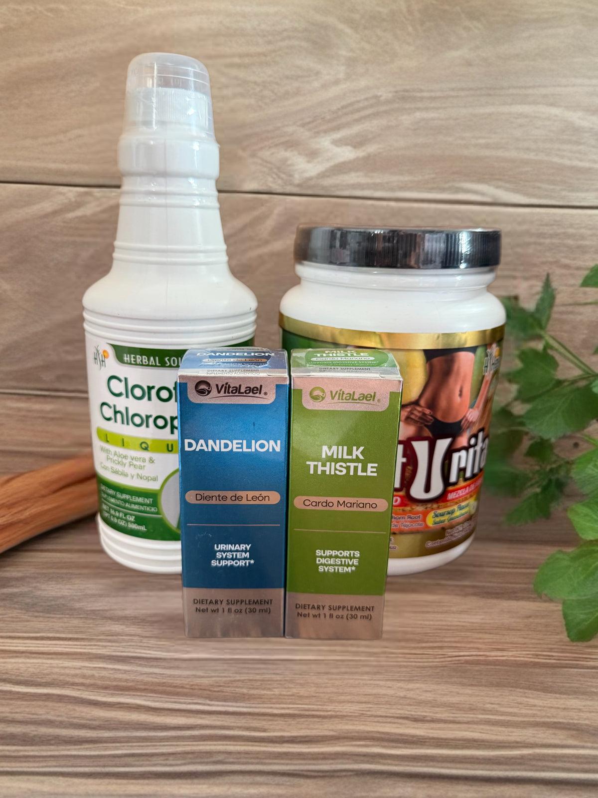 Natural Liver Support Detox Kit | Herbal Cleanse & Wellness Kit Natural de Apoyo Hepatico
