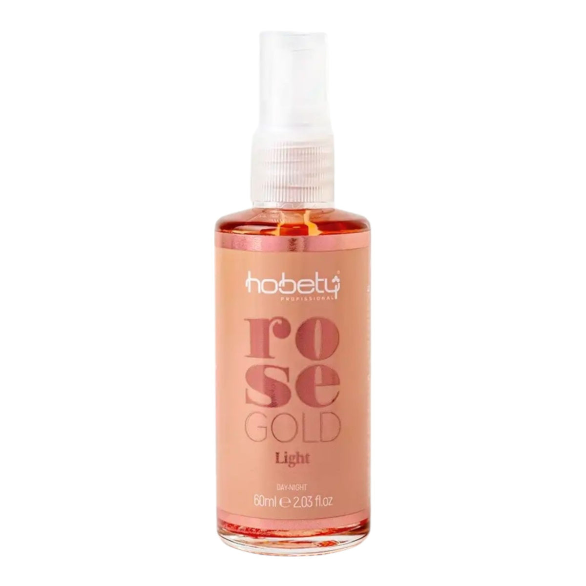 Hobety Rose Gold Light Finisher – 60ml Lightweight Shine, Softness & Daily Protection