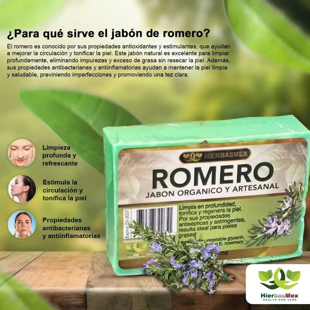 Rosemary Soap — Organic & Artisanal