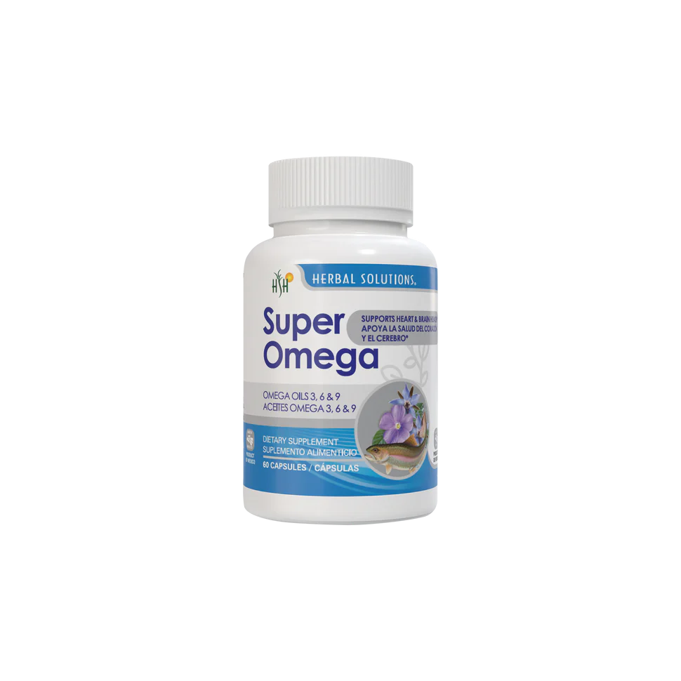 Super Omega – Omega Oils 3, 6 & 9 (60 Capsules)