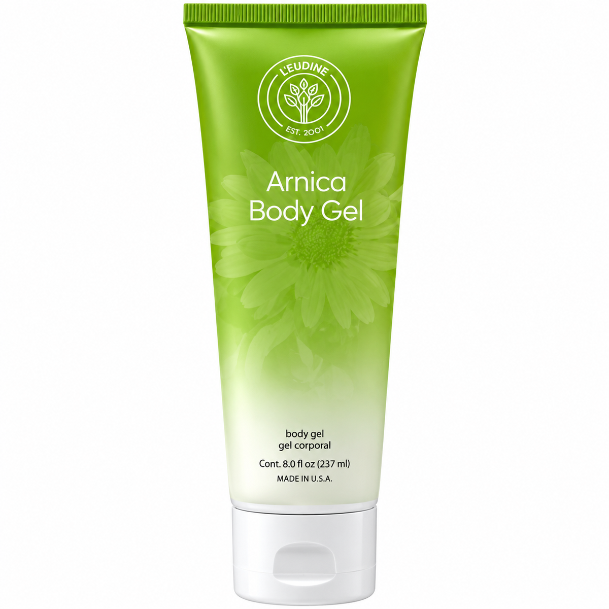 L’Eudine Arnica Body Gel – Arnica Massage Gel, 8 fl oz (237 ml)