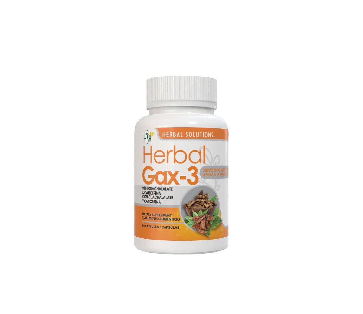 Herbal Gax-3 Digestive Harmony Capsules – Herbal Gastric Support Blend