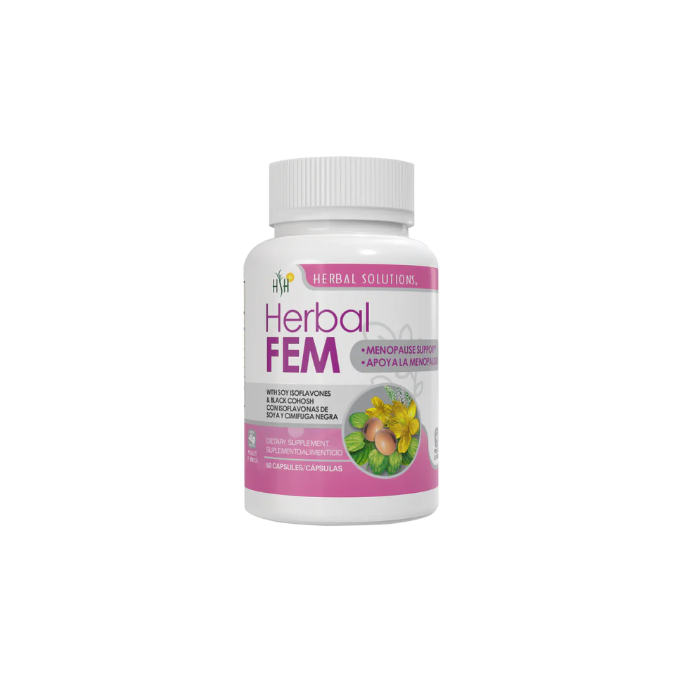 Herbal FEM – Menopause & Hormonal Balance Support (60 Capsules)