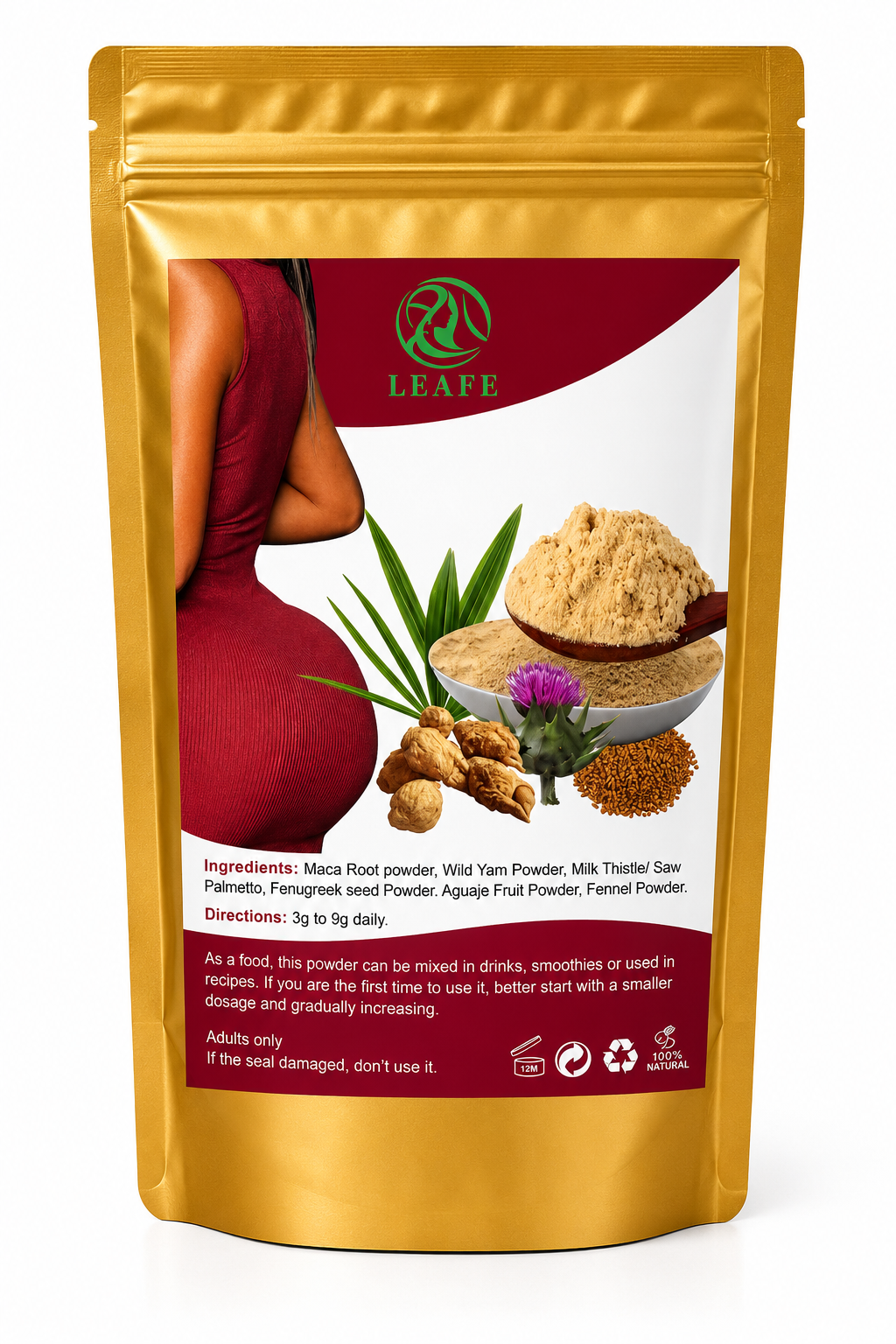Maca Power Curves Extreme kit  – Apoyo Natural para Curvas, Energía y Balance Hormonal