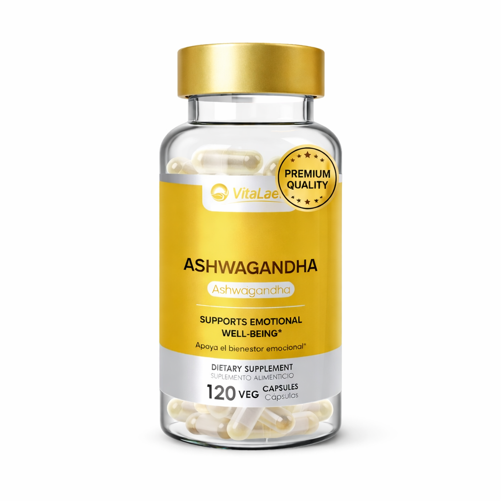 Premium Ashwagandha Herbal Supplement | Stress Balance & Daily Wellness Support 120 capsules