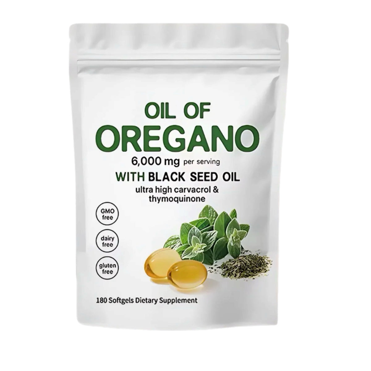 Aceite de Orégano con Black Seed Oil | Immune & Digestive Support