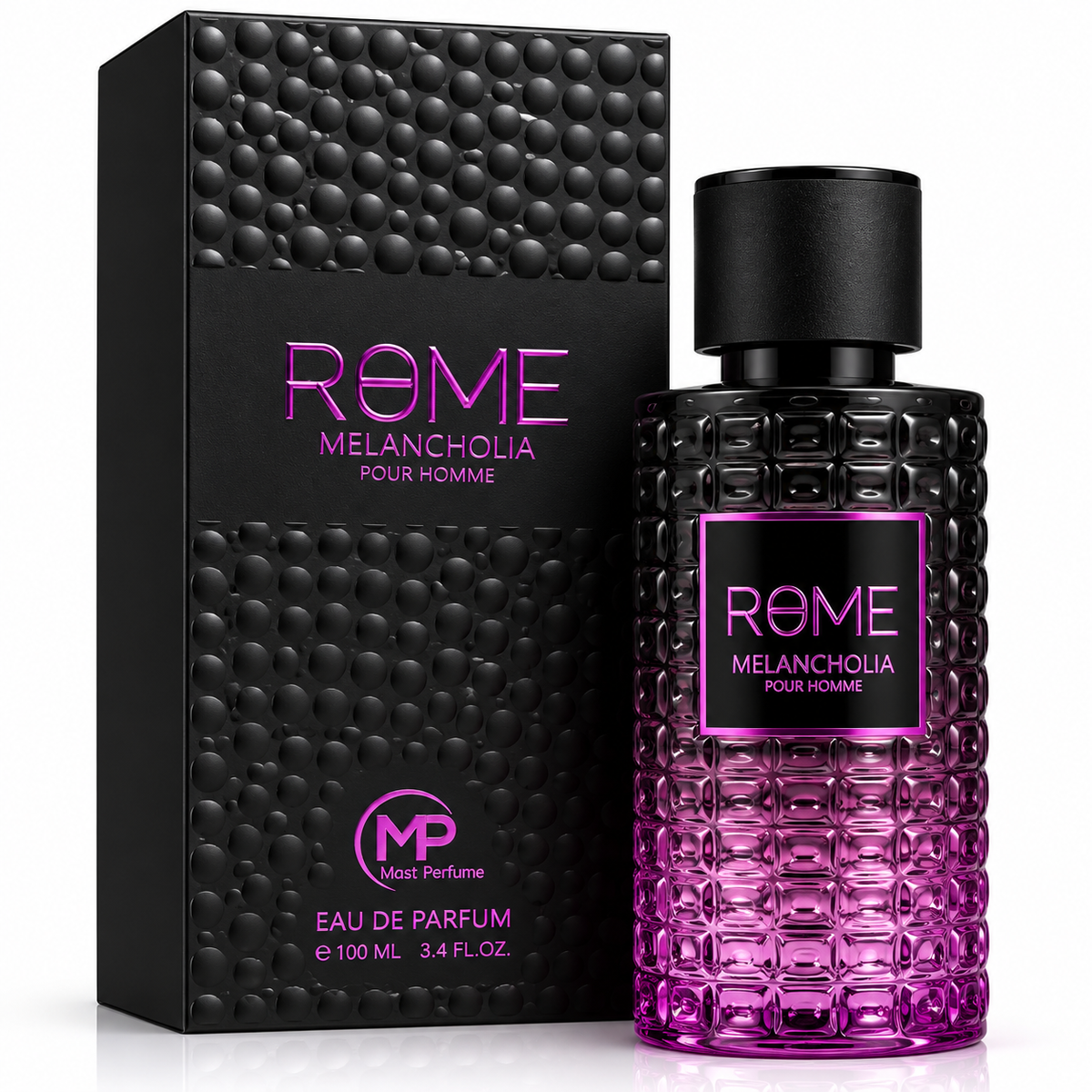 Rome Melancholia Pour Homme by MP Mast Perfume – Men's Eau de Parfum 100ml (3.4 oz)