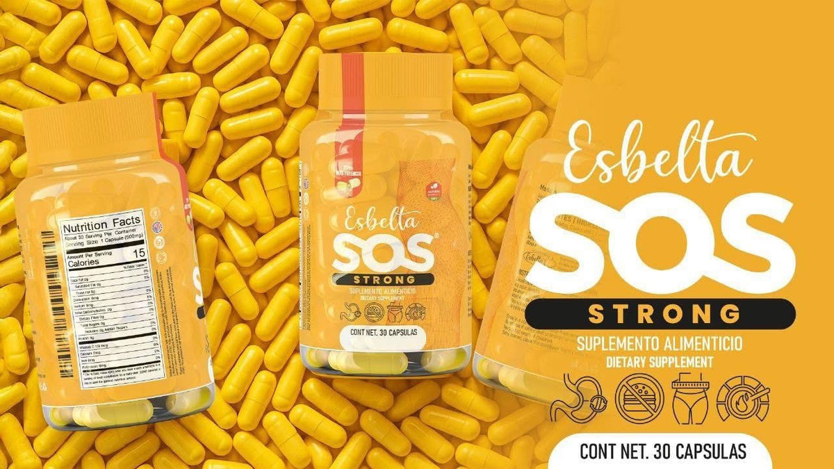 Esbelta SOS Strong – Suplemento Termogénico y Supresor de Apetito image 0