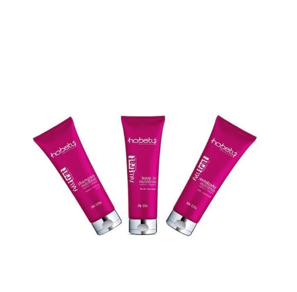 Hobety Full Trat Nourishing Hair Care Set - Deep Nutrition, Strength, Elasticity & Shine